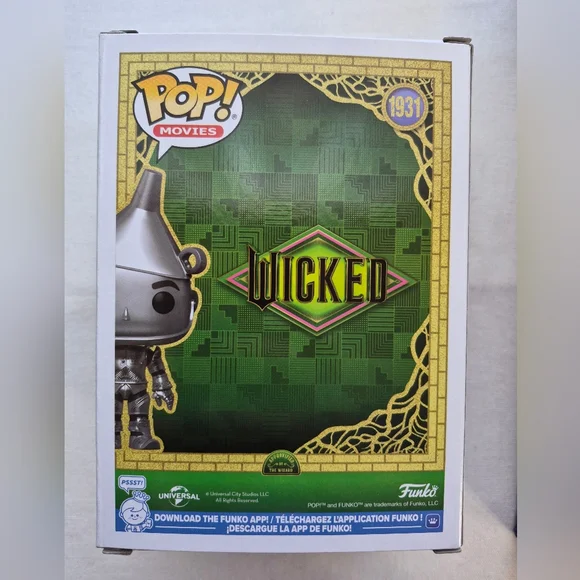 Funko Pop! Movies Wicked Tin Man (Metallic) 1931 - Picture 3 of 8